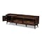 Baxton Studio Lena Mid-Century Walnut Brown Finished 2-Drawer Wood TV Stand 157-9779 - alternate 5